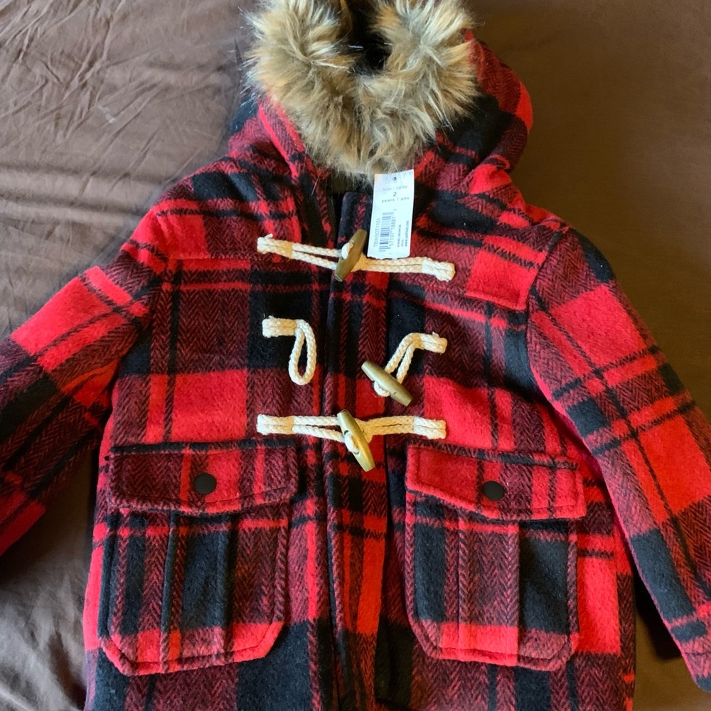 Kids coat toddler NEW with tags